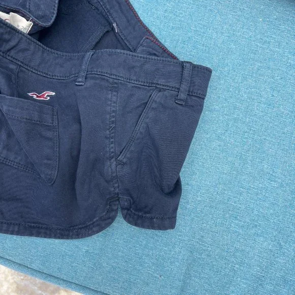 Hollister Short Size 3 ~ 26 Navy - Picture 3 of 5